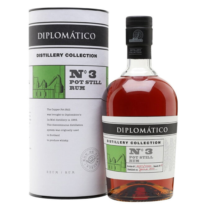 Diplomático Distillery Edition No.3 Pot Still Rum