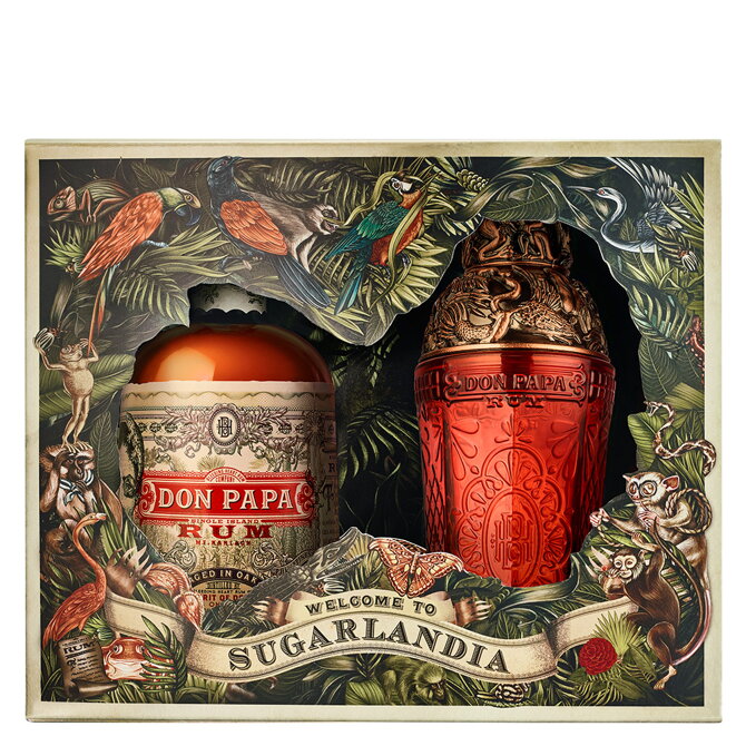 Don Papa + šejkr