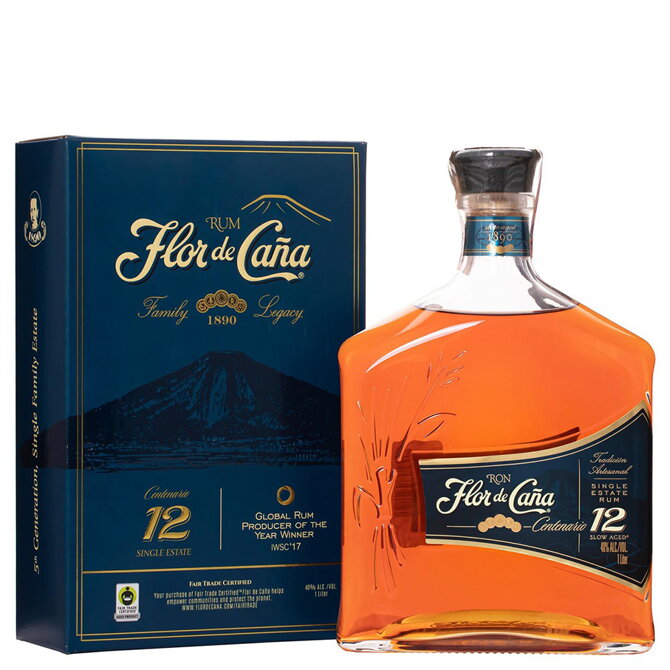 Flor de Caña 12 Centenario 1 l box