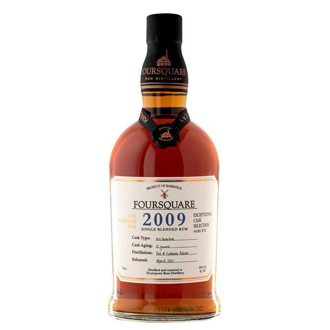 Foursquare 2009 Cask Strength 12 Year Old