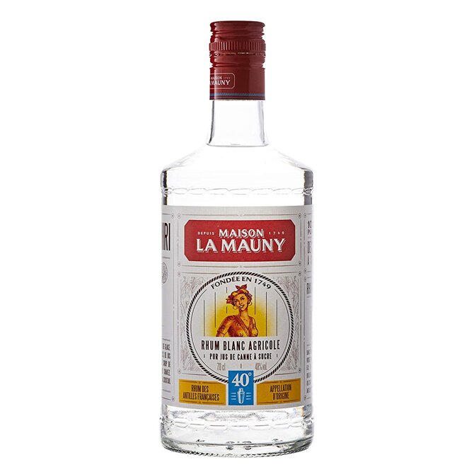 La Mauny Rhum Blanc Agricole 40°