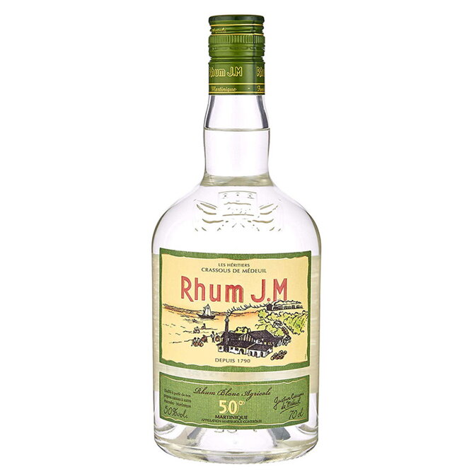 Rhum J.M Blanc 50 %