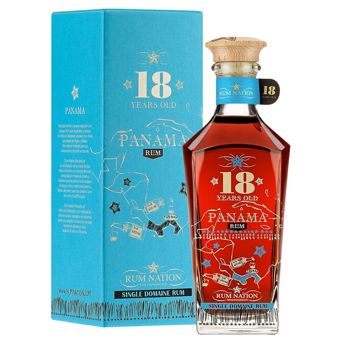 Rum Nation Panama 18 Years Old