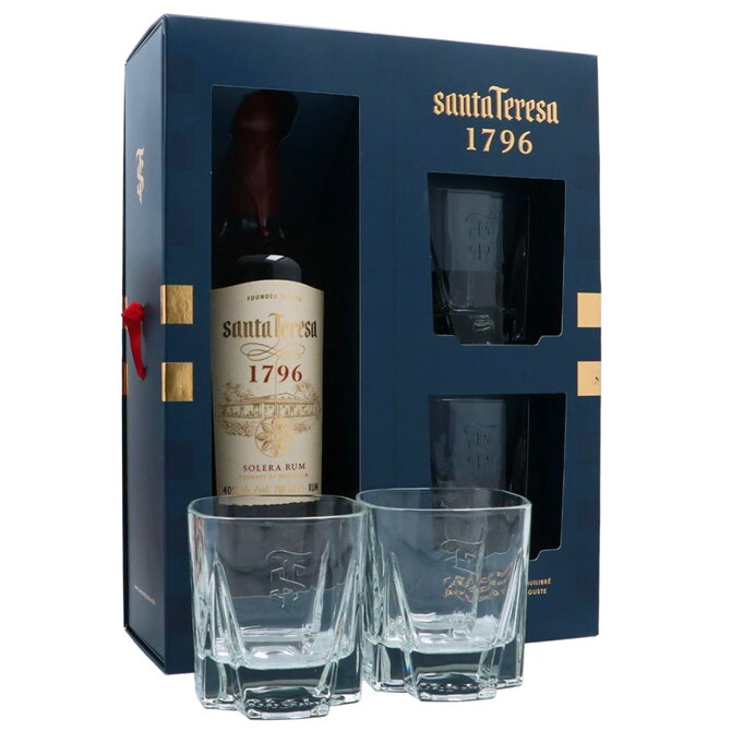 Santa Teresa 1796 + 2 sklenice