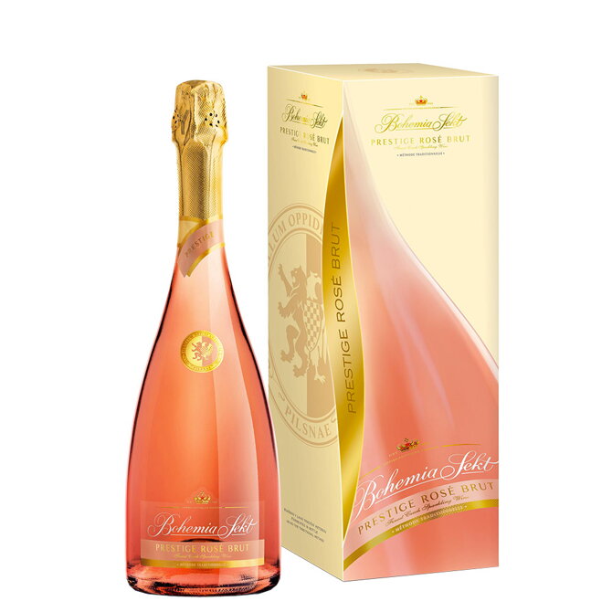 Bohemia Sekt Rosé Prestige Brut Gift Box