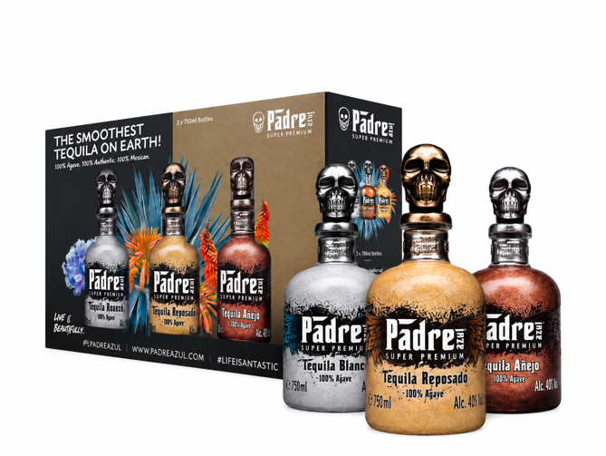 Padre Azul Tequila Tasting Set 3 x 0,05 l
