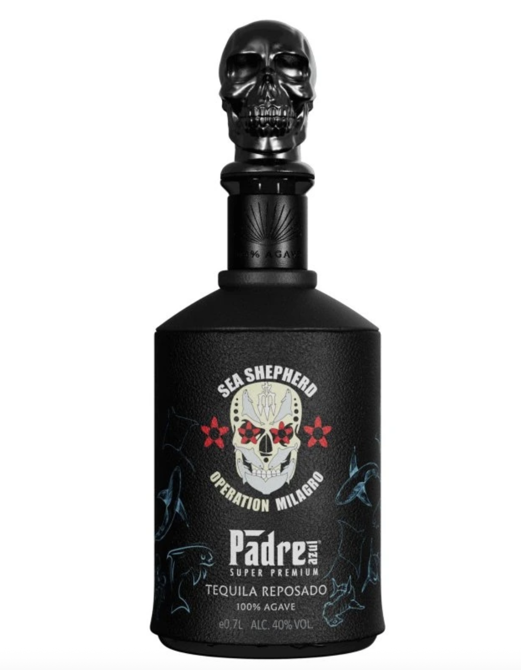 Padre Azul Tequila Reposado Sea Shepherd edition
