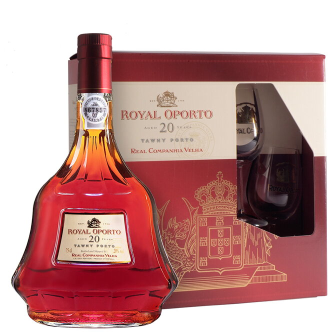 Royal Oporto Tawny 20 Years aged + 2 sklenice