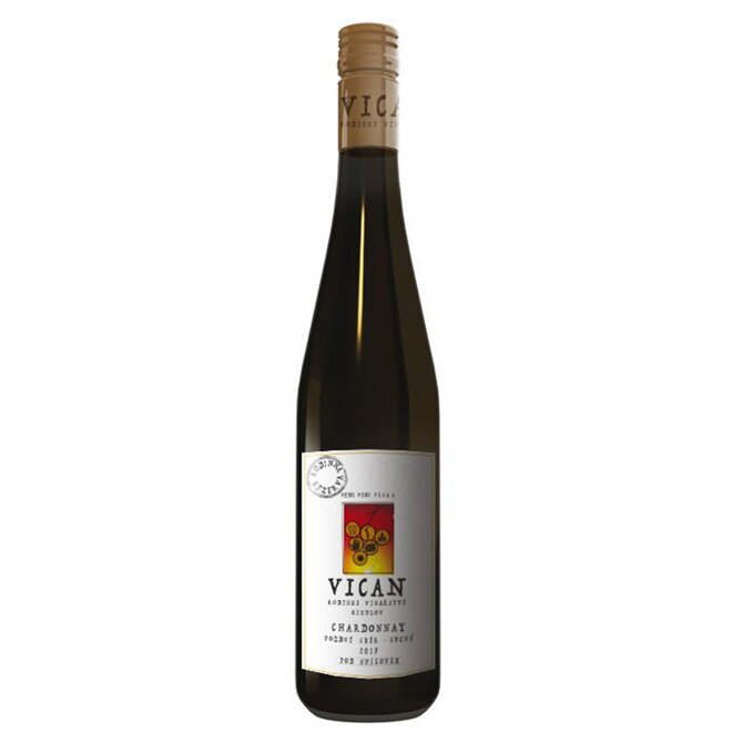 Vican Chardonnay 2017 pozdní sběr