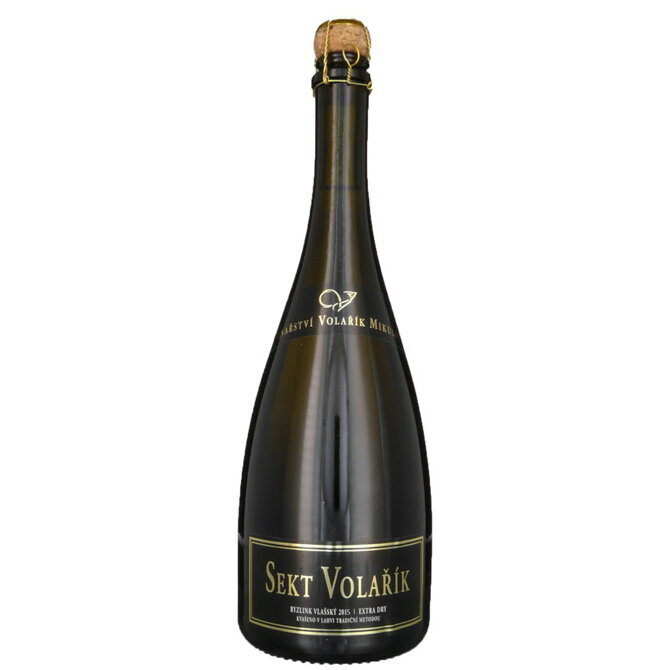 Volařík Sekt Ryzlink vlašský Extra Brut 2015