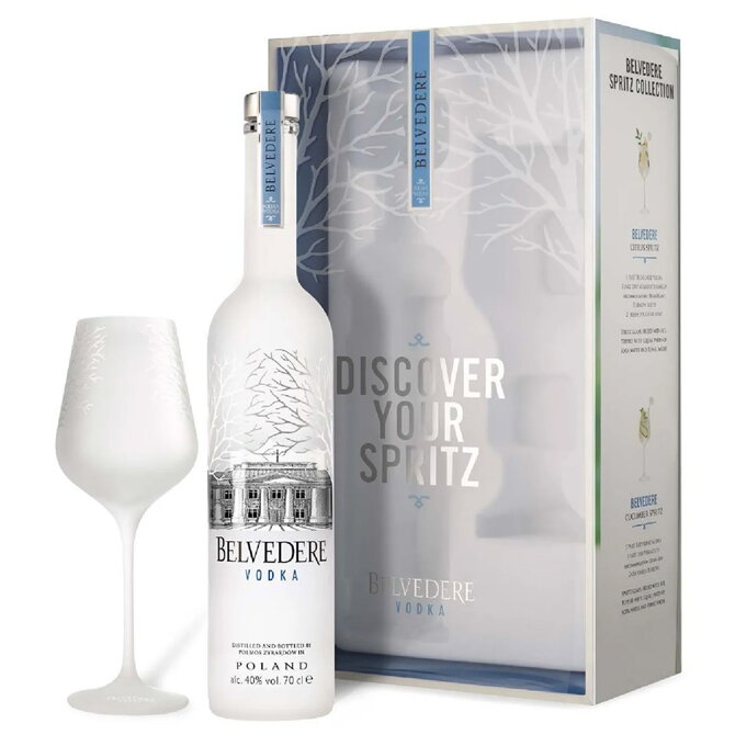 Belvedere + sklenice Spritz