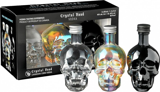 Crystal Head Experience Set 3 x 0,05 l