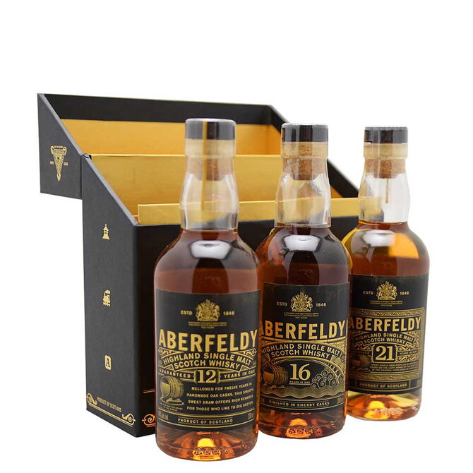 Aberfeldy Golden Dram Collection 3x 0,2 l