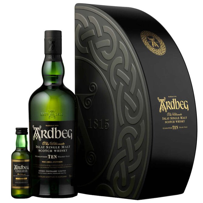 Ardbeg Ten Years Old + Uigeadail 0,05 l