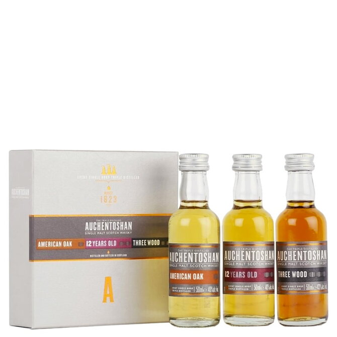 Auchentoshan Mini Collection 3x 0,05 l