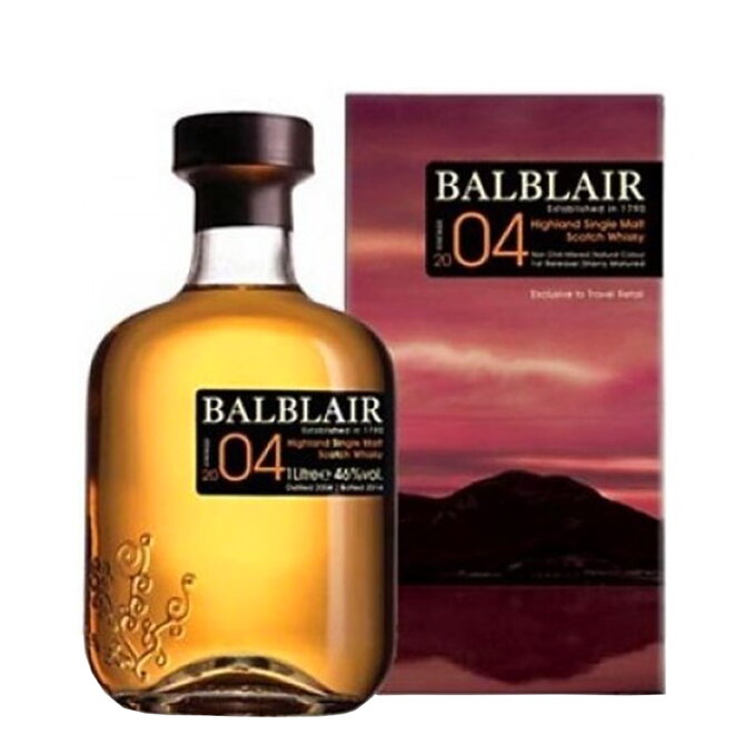Balblair 2004 Bourbon Matured 1 l