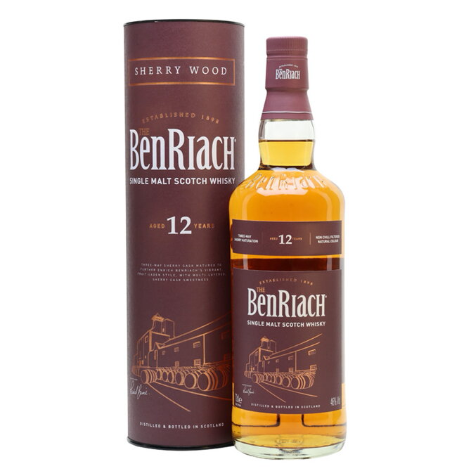 BenRiach Sherry Wood 12 Years Old