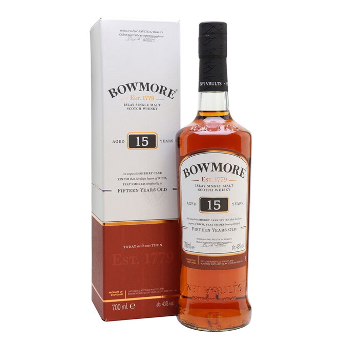 Bowmore Sherry Cask Aged 15 Years