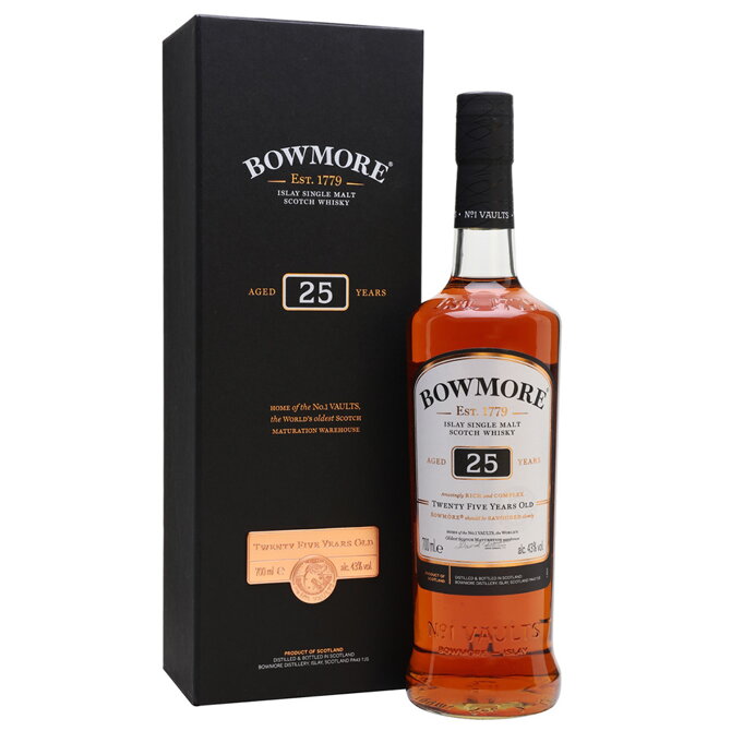 Bowmore Aged 25 Years