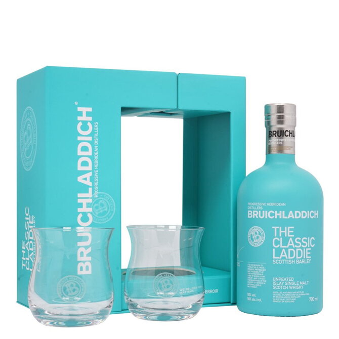 Bruichladdich Classic Laddie + 2 sklenice