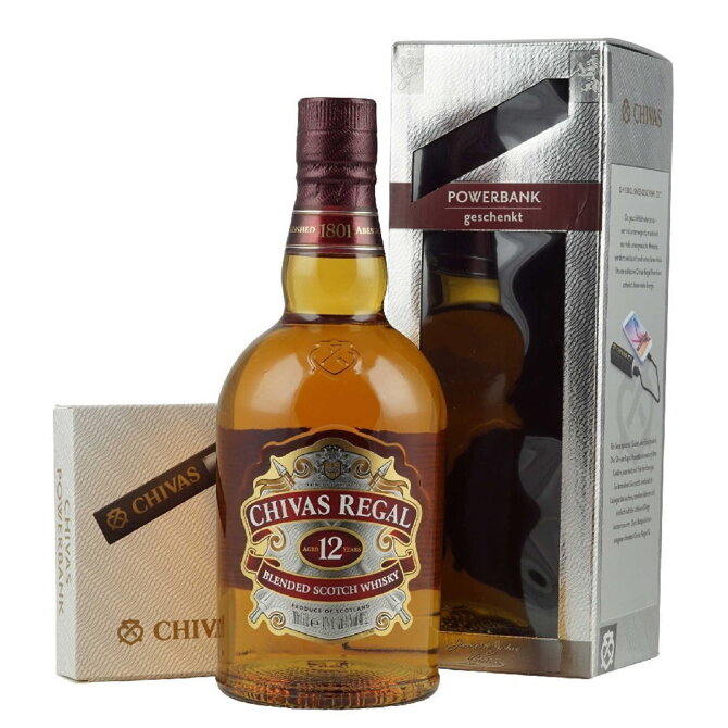 Chivas Regal Aged 12 Years Powerbank Set 