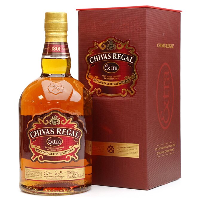 Chivas Regal Extra 1 l Metal Box