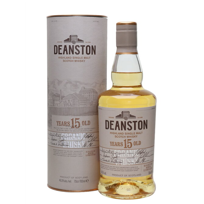 Deanston Organic Aged 15 Years
