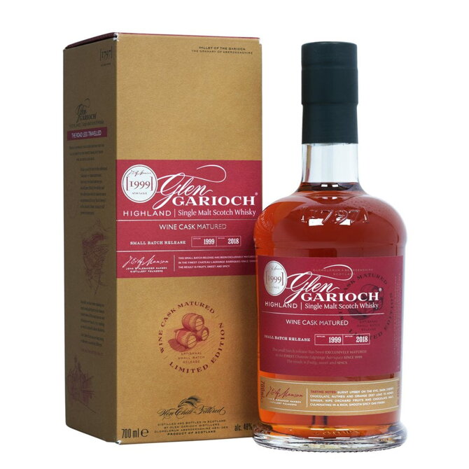 Glen Garioch 1999 Wine Cask Aged 19 Years