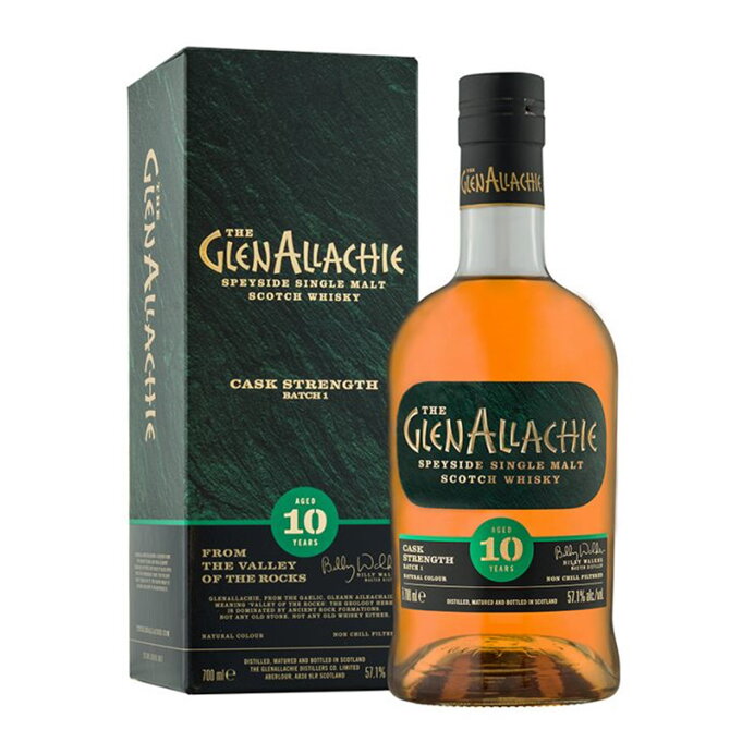 The GlenAllachie Cask Strength Batch 1. Aged 10 Years 