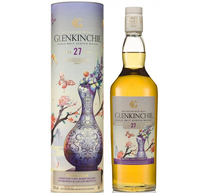 Glenkinchie 27 Years Old The Floral Treasure Special Release 2023