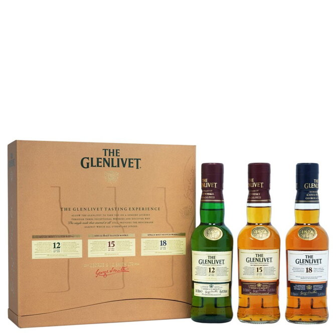 The Glenlivet Medium Collection 3x 0,2 l