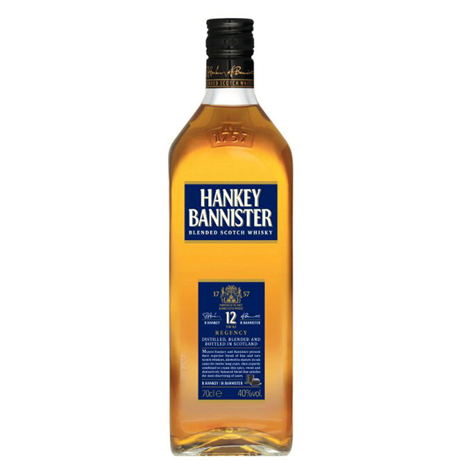 Hankey Bannister 12 years old Regency