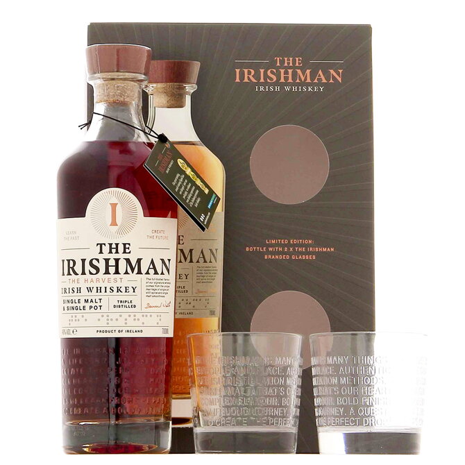 The Irishman The Harvest + 2 sklenice