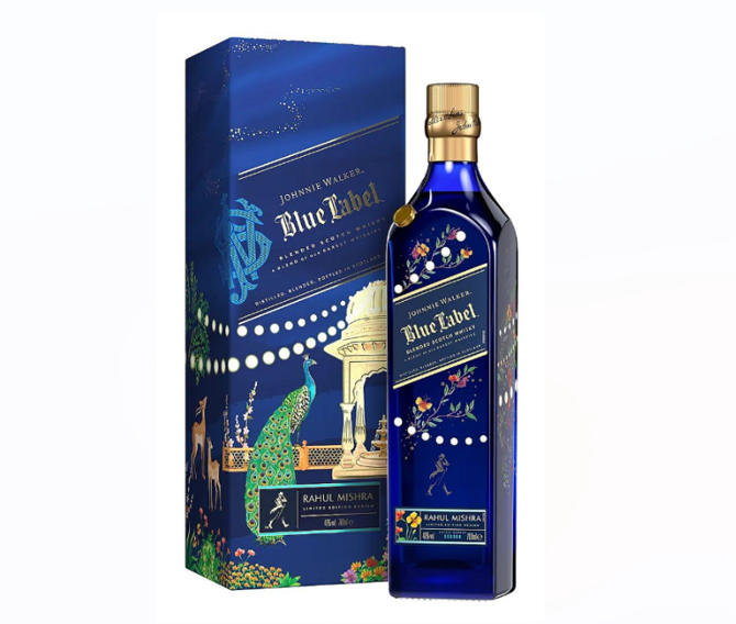 Johnnie Walker Blue Label Rahul Mishra Diwali