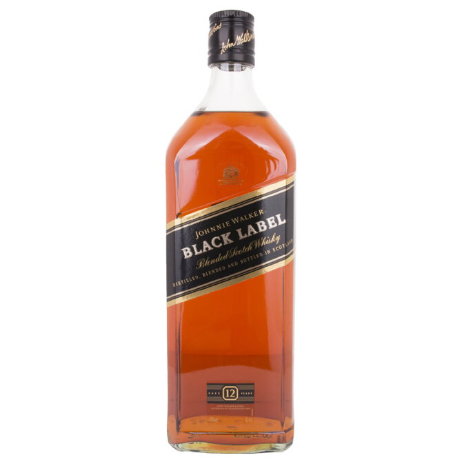 Johnnie Walker Black Label Aged 12 Years 3 l