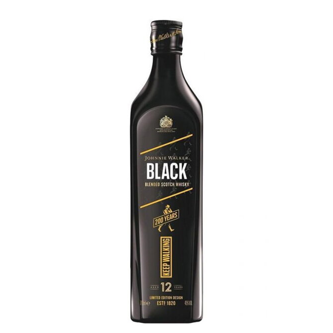 Johnnie Walker Black Label 200 Years Aged 12 Years