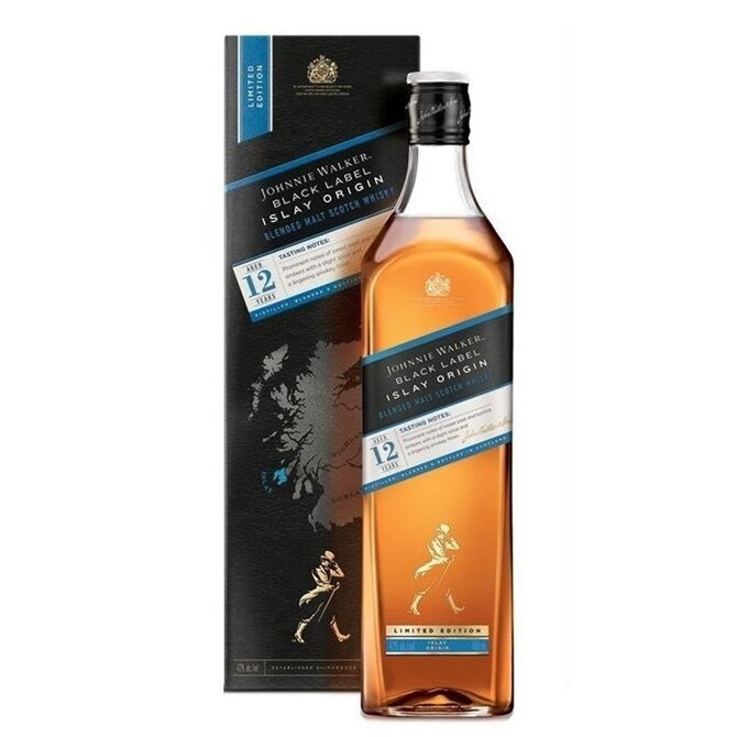 Johnnie Walker Black Label Islay Origin Aged 12 Years 1 l