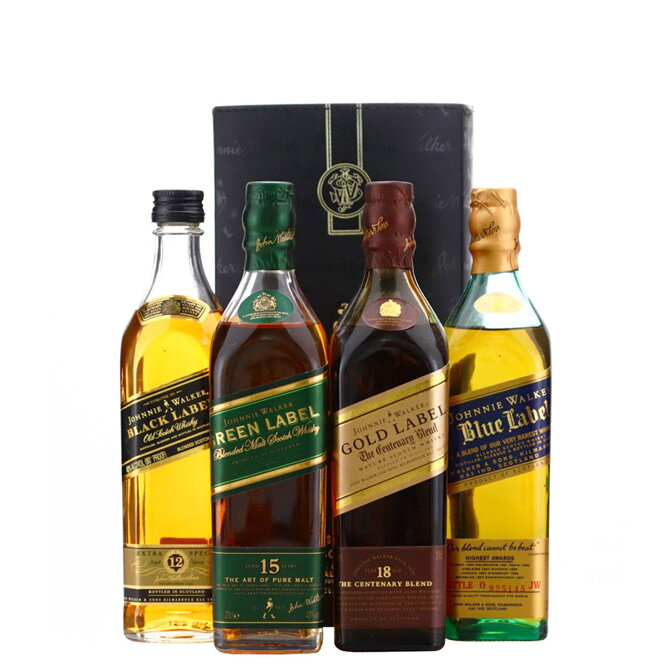 Johnnie Walker The Collection 4x 0,2 l