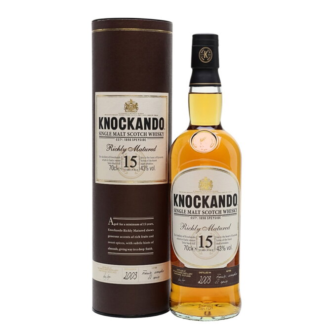 Knockando Richly Matured 2003 Aged 15 Years