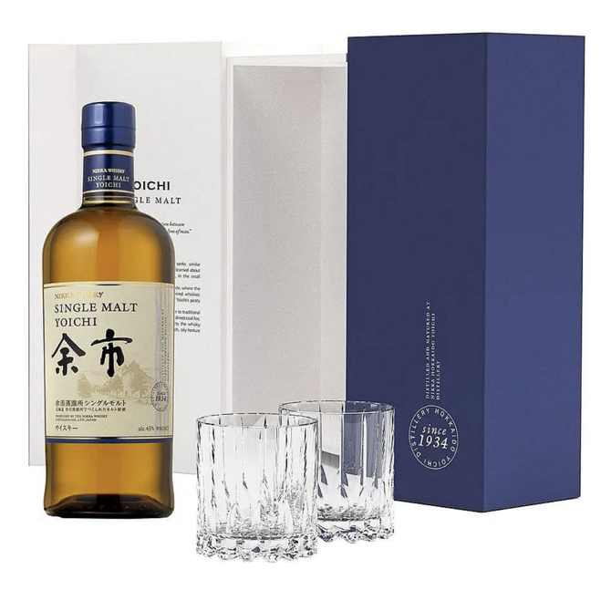 Nikka Yoichi + 2 sklenice