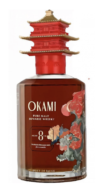 Okami Mizunara Cask 8 YO Pure Malt Whisky