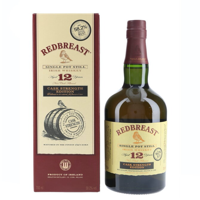 Redbreast Cask Strength Edition Aged 12 Years 58.2% vol. 