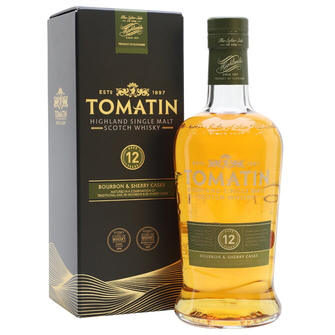 Tomatin Aged 12 Years Bourbon & Sherry Casks