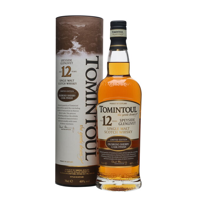 Tomintoul Oloroso Sherry Cask Finish Aged 12 Years