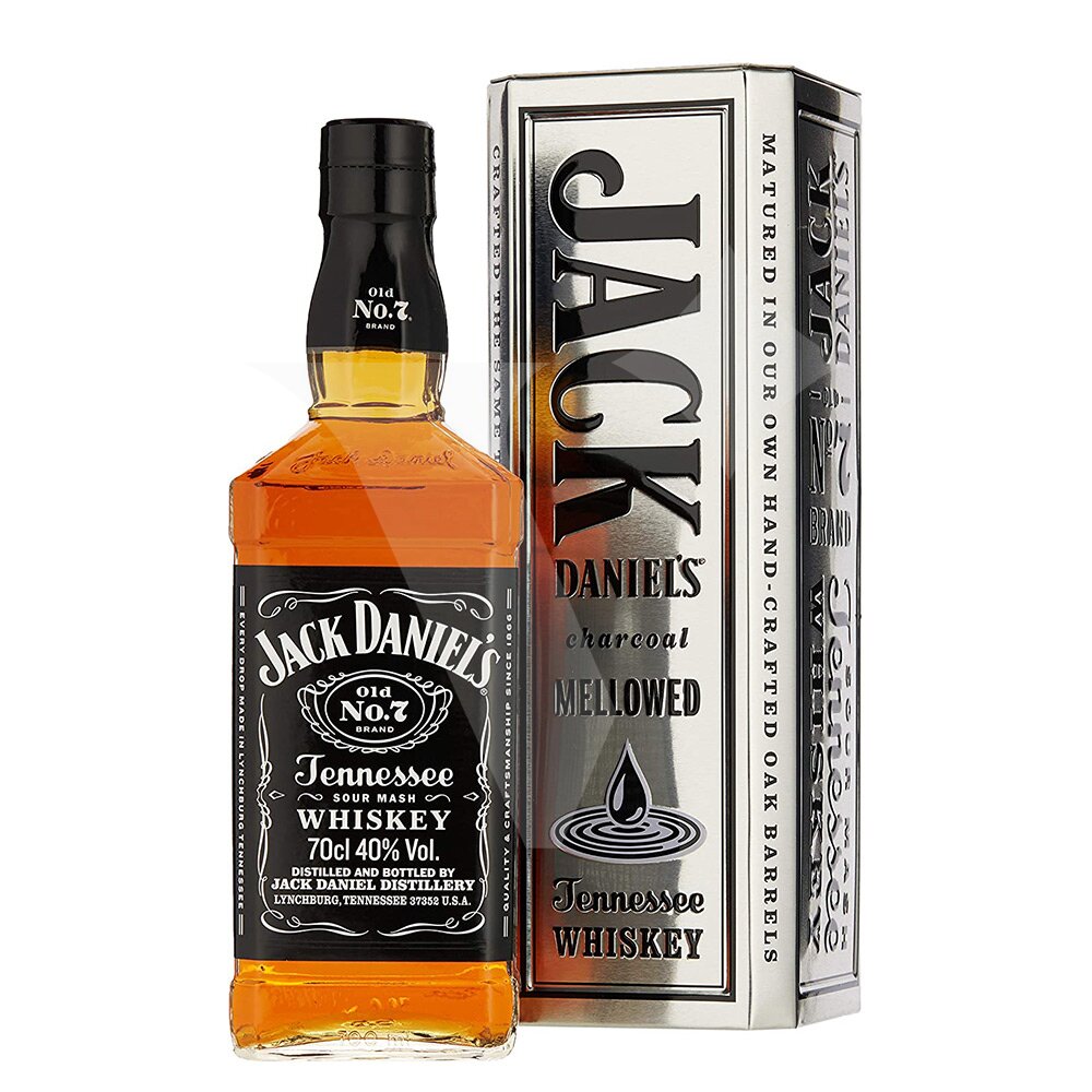 Jack Daniel’s Black Label Metal Box 1 l