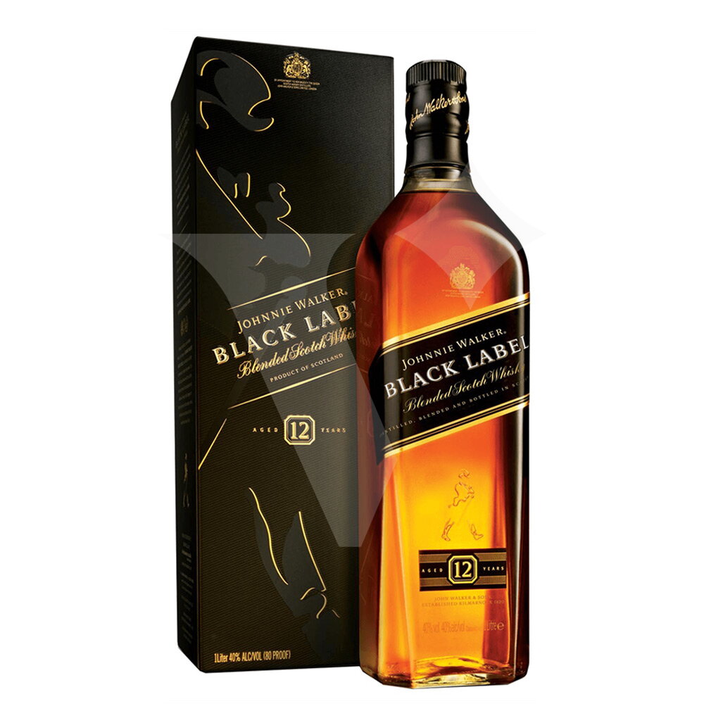 Black label 12 years 1 liter ราคา